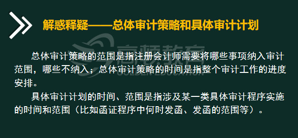 总体审计策略和具体审计计划的时间、范围怎么区分.jpg