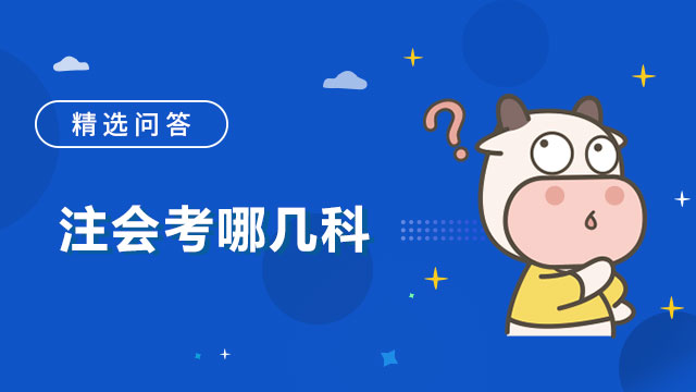 注会考哪几科